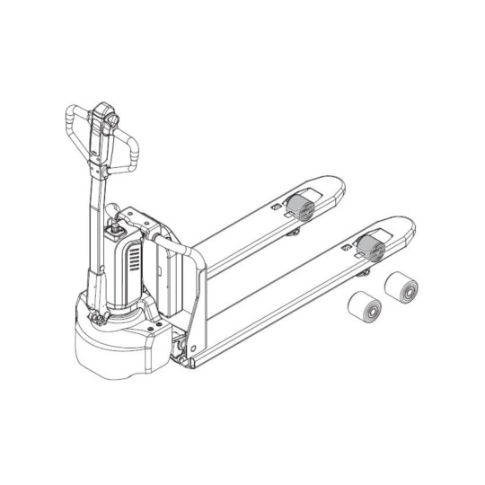 Ameise PTE 1.1 - replace load wheels