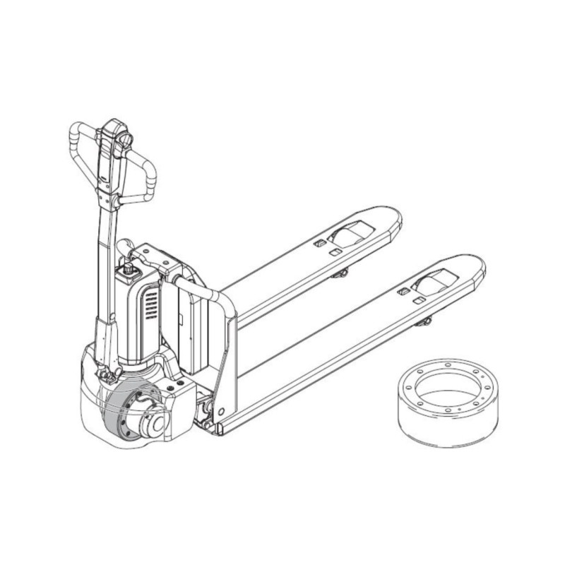 Ameise PTE 1.1 - replace drive wheel