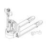 Ameise PTE 1.1 - replace twist grip (left/right), technical drawing