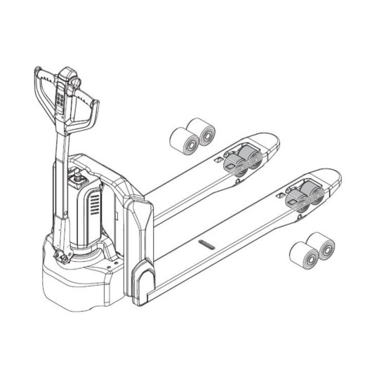 Ameise PTE 1.5 - replace load wheels