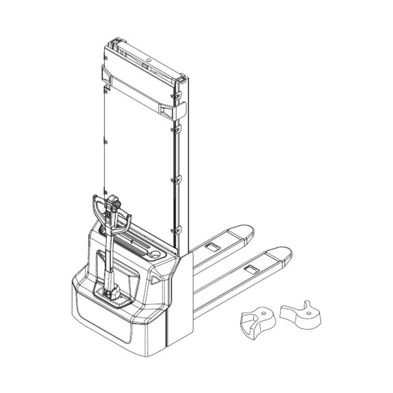 Jungheinrich AMC 12 / 12z - replace twist grip