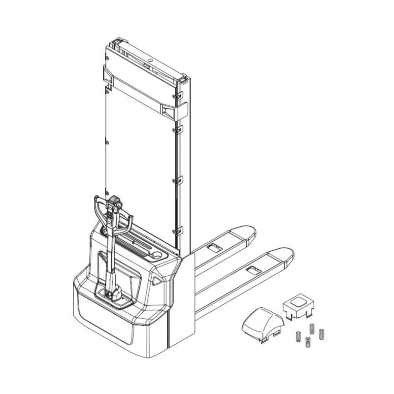 Jungheinrich AMC 12 / 12z - replace push button