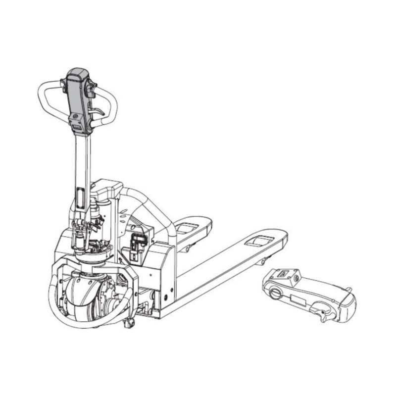 Jungheinrich AME 13 - replace control head