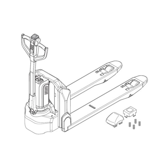 Jungheinrich AME 15 - replace push button