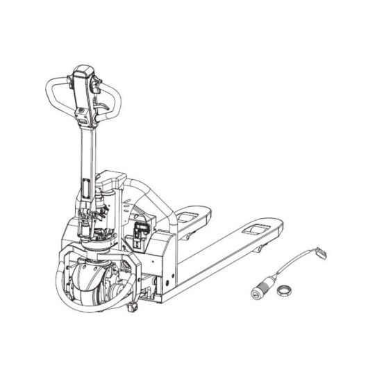 Jungheinrich AME 13 - replace key switch